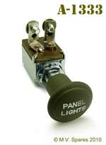 MILITARY WWII JEEP MB GPW SWITCH  PANEL LIGHT A-1333
