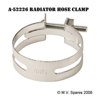 MILITARY WWII JEEP WILLYS MB FORD GPW A-52226 RADIATOR HOSE CLAMP A10-1/2  ARMY JEEP PARTS