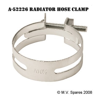 MILITARY WWII JEEP WILLYS MB FORD GPW A-52226 RADIATOR HOSE CLAMP A10-1/2  ARMY JEEP PARTS