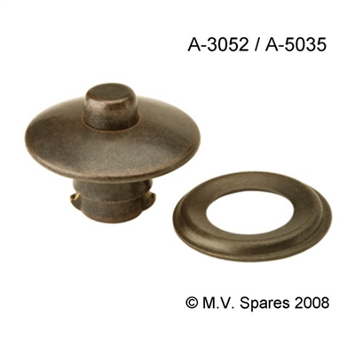 MILITARY WWII JEEP MB GPW PRESS BUTTON FITTING A-3052  ARMY JEEP PARTS   www.mvspares.com
