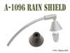 MILITARY WWII JEEP MB GPW RAIN SHIELDS - RUBBER A-1096