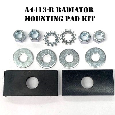 MILITARY WWII JEEP WILLYS MB FORD GPW A-4413 RADIATOR MOUNTING PAD KIT ARMY JEEP PARTS