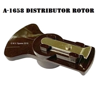 A-1658 DISTRIBUTOR ROTOR - BROWN