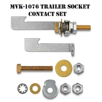 MVK-1076 WARNER TYPE TRAILER SOCKET CONTACT SET 6 VOLT 12 VOLT WWII MILITARY VEHICLE FORD GPW WILLYS MB M.V. SPARES