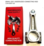 0NE 020" UNDERSIZED CONNECTING RODS FIT ONAN P218, P220 B48 BG48 REPLACES PART # 114-0397