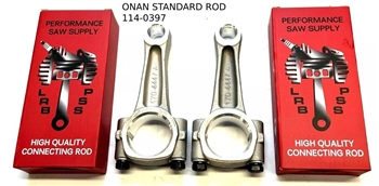 2 STANDARD CONNECTING RODS FIT ONAN P218, P220 B48 BG48 REPLACES PART # 114-0397