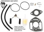 NEW ONAN NIKKI CARBURETOR KIT 146-0657 FITS P216 P218 P220 P224