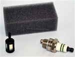 TUNE UP KIT FOR CHAIN SAWS, INCLUDES AIR FILTER PART # 530023791, FUEL FILTER 530095646 & SPARK PLUG   952030150