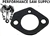 POULAN 245, 306A CARBURETOR GASKET PART # 19023, 530019023 USA SHIP