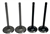 4 NEW IN & EX VALVES FIT BRIGGS BIG BLOCK V TWIN ENGINES 61 MODEL 843730, 844787
