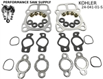 2 NEW HEAD GASKET KITS FITS KOHLER CH18, CH20 CH22 CV18 CV20 CV22, 24-841-01-S