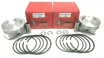 2 NEW .010" .25MM PISTONS OVER SIZE FITS KOHLER CH18, CH20 CH22 CV18 CV20 CV22