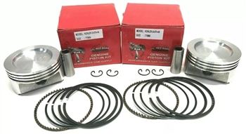 2 NEW STANDARD 77MM PISTONS & RINGS FITS KOHLER CH18, CH20 CH22 CV18 CV20 CV22