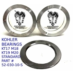 2 CRANKSHAFT BEARINGS FIT KOHLER KT17 M18 KT19 M20 MV16 MV18 MV20 # 52-030-10-S