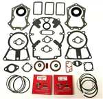 ENGINE REBUILD KIT FITS KOHLER KT17, KT19, M18, M20, MV16, GASKET SET & RINGS