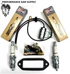 SPARK PLUGS, POINTS & CONDENSER FITS KOHLER KT17, KT19 ENGINES, REPLACES PART # 52-755-13-S