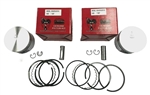 TWO NEW .030" PISTON KIT FITS KOHLER KT17, M18, MV16, MV18, 52-874-15-S,SHIP USA