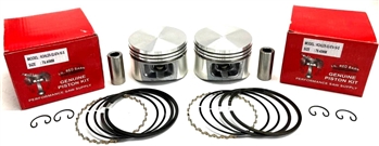 TWO BRAND NEW AFFORDABLE PISTON KIT FITS KOHLER KT19, M20, MV20,  PART # 52-874-16-S