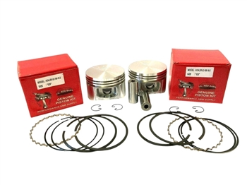 TWO NEW .020" PISTON KIT FITS KOHLER KT19, M20, MV20, 52-874-18-S