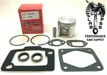 POULAN 4000, PP395 PISTON KIT WITH RINGS GASKET SET & CRANKSHAFT SEALS, USA SHIP