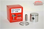 POULAN 2000, 1800 PISTON KIT 36.5MM BORE, REPLACES PART # 530069545, NEW