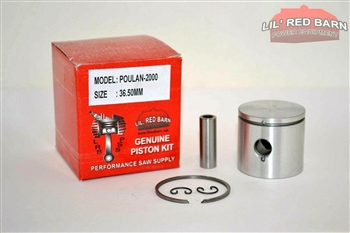 POULAN 2000, 1800 PISTON KIT 36.5MM BORE, REPLACES PART # 530069545, NEW