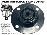 NEW SEARS SUBURBAN CRAFTSMAN MOWER SHIFTER BOOT SEAL  6273B, 532110542