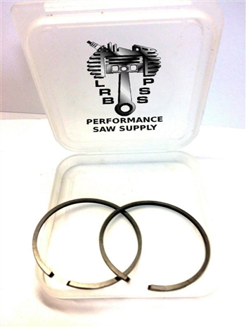 2 MCCULLOCH 10-10S, 10-10 SUPER, 54CC, 62814 OEM STYLE RINGS , 1 13/16" DIAMTER