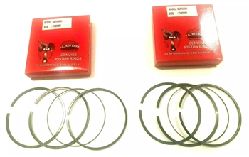 2 SETS 694004 PISTON RINGS, FITS BRIGGS & STRATTON V TWIN INTEK, NEW SHIPS USA