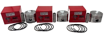 3 PISTON KITS FITS BRIGGS & STRATTON DAIHATSU GAS, TORO, PART # 825792