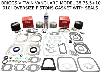 843805 .010" OVERSIZE PISTON GASKETS FIT BRIGGS & STRATTON VANGUARD ENGINE 38 CUBIC INCH SERIES