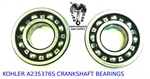 2 NEW CRANKSHAFT BEARING FITS KOHLER K241, K301, K321, K341, M10, M12, M14, M16