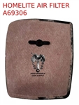 HOMELITE C5, C7, C9, C51, C52, C71, C72, C91 1050 PART # A69306 AIR FILTER
