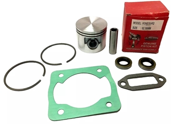 PISTON KIT FITS PIONEER P52, 52.38MM, CYLINDER & EXHAUST GASKETS & SEALS, NEW