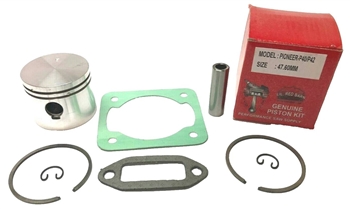 PISTON KIT FITS PIONEER P40, P41, P42, FARMSAW,FARMSAW II, CYLINDER & EX GASKETS