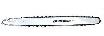 OEM PIONEER 34" BAR .404" PITCH P62, P61, P60, P50, P51, P52 SHIPS FREE CHAIN