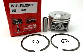 POP UP STIHL 026 REPLACEMENT PISTON KIT, 44MM. REPLACES PART #1121-030-2001