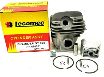 TECOMEC CYLINDER & PISTON KIT, FITS STIHL 026, 026 PRO, MS260 SAWS 1121-120-1203