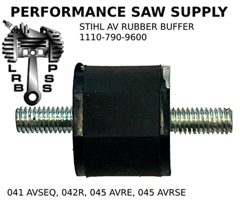 NEW AV BUFFER RUBBER MOUNT FITS STIHL 041, 042, 045 CHAINSAWS, # 1110 790 9600