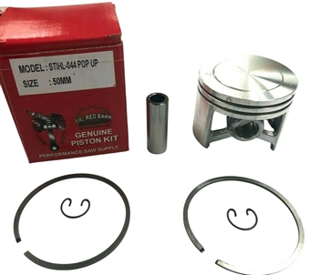 POP UP PISTON KIT FITS STIHL 044,MS440 50MM KIT 12MM PISTON PIN # 1128 030 2015