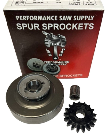 NEW SPROCKET & OILER GEAR FITS STIHL 020 AV 6 TOOTH PICCO CHAIN 3/8" LOW PROFILE