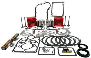 STANDARD OVERHAUL KIT FITS KOHLER K582, 23 HP, PISTONS, VALVES, GASKET SET