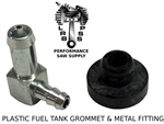 PLASTIC FUEL TANK FUEL FITTING & BUSHING FITS CUB CADET BRIGGS KOHLER HUSQVARNA JOHN DEERE
