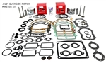 MASTER .010" ENGINE REBUILD KIT FITS OPPOSED TWIN CYLINDER BRIGGS & STRATTON 16HP-18HP