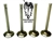 KOHLER M20, MV20 VALVES SET OF 4, 2 INTAKE & 2 EXHAUST VALES COMPLETE VALVE SET