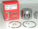 PISTON KIT 43MM FITS ECHO CS4500, CS4600 REPLACES PART # 10000019930,10000319930