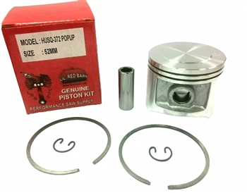 POP UP PISTON KIT FITS HUSQVARNA 371, 372, 52MM, NON X-TORQUE KIT, BIG BORE, USA