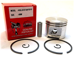 HOT SAW POP UP PISTON KIT FITS HUSQVARNA 55, 55 RANCHER 46MM, EXTRA COMPRESSION