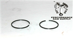 POULAN 245, 245A PISTON RINGS, REPLACES 2638, AND 530002638 OEM STYLE, NEW