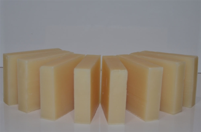 Carley's Natural Shea Butter Soap 8 Half Bars (Thin cut)